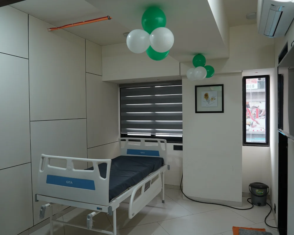 Private in-patient room